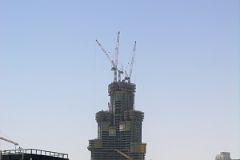 Dubai Sheikh Zayed Road 12 Burg Dubai Under Construction July 2006.jpg